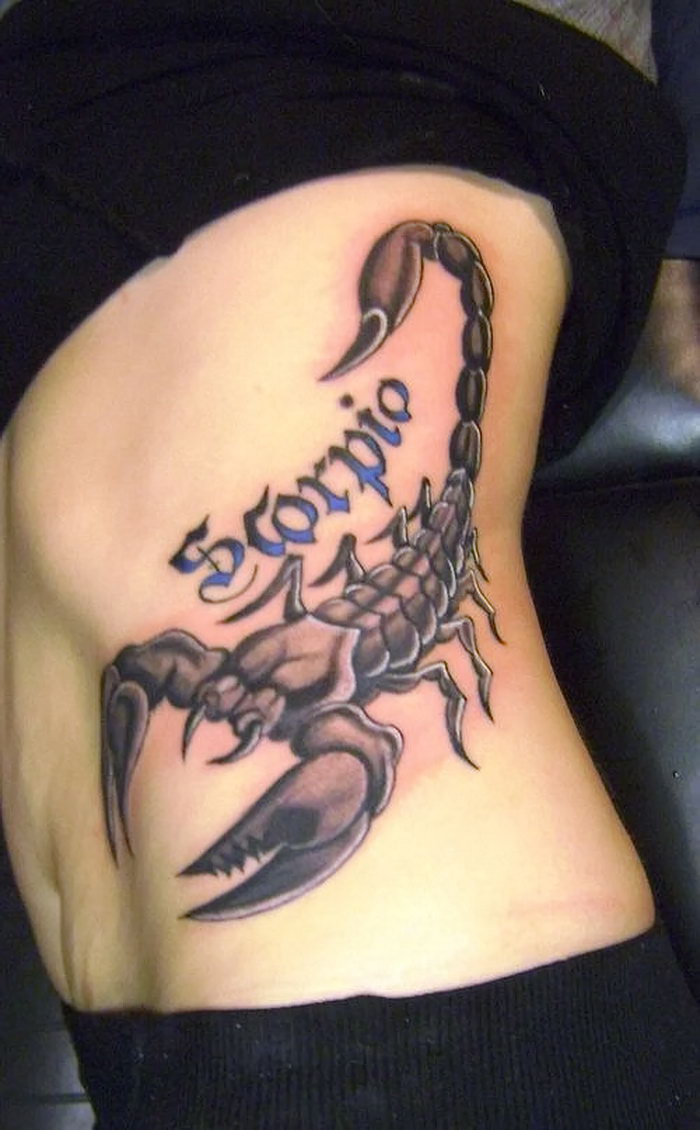 Fotos de tatuajes de escorpiones para hombres 55 Fotos de tatuajes de escorpiones para hombres 9
