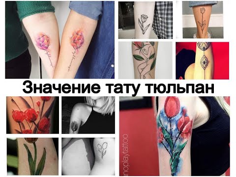 Значение тату тюльпан - факты о рисунке и фото для сайта tattoo-photo.ru