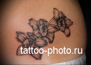 значение и смысл татуировки орхидея фото