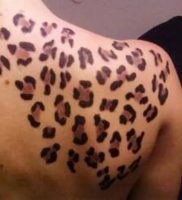 фото тату Леопард от 18.11.2017 №015 — tattoo Leopard — tattoo-photo.ru
