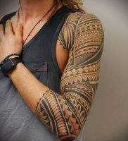фото тату Маори от 16.11.2017 №007 — Maori Tattoo — tattoo-photo.ru