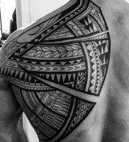фото тату Маори от 16.11.2017 №009 — Maori Tattoo — tattoo-photo.ru