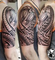 фото тату Маори от 16.11.2017 №011 — Maori Tattoo — tattoo-photo.ru