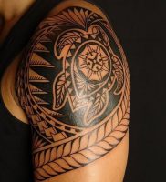 фото тату Маори от 16.11.2017 №012 — Maori Tattoo — tattoo-photo.ru