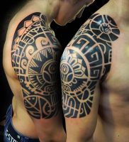 фото тату Маори от 16.11.2017 №014 — Maori Tattoo — tattoo-photo.ru