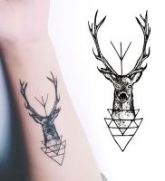 фото тату Олень от 15.11.2017 №003 — tattoo Deer — tattoo-photo.ru