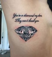 фото тату алмаз от 15.11.2017 №011 — tattoo diamond — tattoo-photo.ru