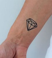 фото тату алмаз от 15.11.2017 №012 — tattoo diamond — tattoo-photo.ru