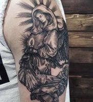 фото тату ангел от 14.11.2017 №006 — tattoo angel — tattoo-photo.ru