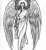 фото тату ангел от 14.11.2017 №007 — tattoo angel — tattoo-photo.ru