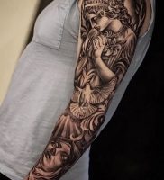 фото тату ангел от 14.11.2017 №013 — tattoo angel — tattoo-photo.ru