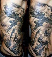 фото тату ангел от 14.11.2017 №014 — tattoo angel — tattoo-photo.ru