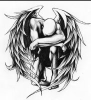 фото тату ангел от 14.11.2017 №068 — tattoo angel — tattoo-photo.ru