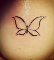 фото тату бабочка от 14.11.2017 №001 — butterfly tattoos — tattoo-photo.ru