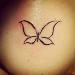 фото тату бабочка от 14.11.2017 №001 - butterfly tattoos - tattoo-photo.ru