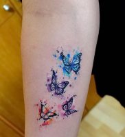 фото тату бабочка от 14.11.2017 №002 — butterfly tattoos — tattoo-photo.ru