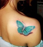 фото тату бабочка от 14.11.2017 №004 — butterfly tattoos — tattoo-photo.ru