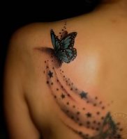фото тату бабочка от 14.11.2017 №005 — butterfly tattoos — tattoo-photo.ru