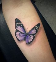 фото тату бабочка от 14.11.2017 №008 — butterfly tattoos — tattoo-photo.ru
