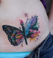 фото тату бабочка от 14.11.2017 №012 — butterfly tattoos — tattoo-photo.ru