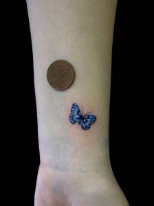 фото тату бабочка от 14.11.2017 №014 - butterfly tattoos - tattoo-photo.ru