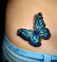 фото тату бабочка от 14.11.2017 №015 — butterfly tattoos — tattoo-photo.ru