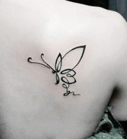 фото тату бабочка от 14.11.2017 №018 — butterfly tattoos — tattoo-photo.ru