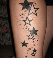 фото тату звезда от 14.11.2017 №005 — star tattoo — tattoo-photo.ru
