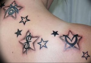 фото тату звезда от 14.11.2017 №007 - star tattoo - tattoo-photo.ru