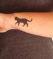 фото тату кошка от 19.11.2017 №016 — cat tattoo — tattoo-photo.ru