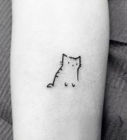 фото тату кошка от 19.11.2017 №102 — cat tattoo — tattoo-photo.ru