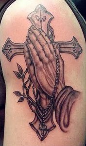 фото тату крест от 23.11.2017 №011 - tattoo cross - tattoo-photo.ru