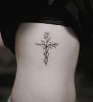 фото тату крест от 23.11.2017 №012 — tattoo cross — tattoo-photo.ru