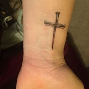 фото тату крест от 23.11.2017 №016 - tattoo cross - tattoo-photo.ru