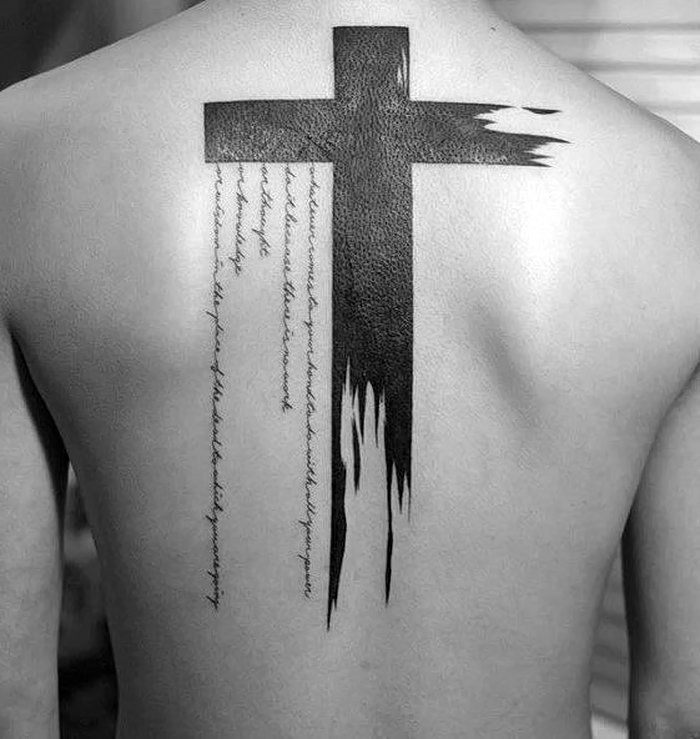 фото тату крест от 23.11.2017 № 026 - tattoo cross - tattoo-photo.ru.