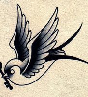 фото тату ласточка от 18.11.2017 №017 — tattoo swallow — tattoo-photo.ru