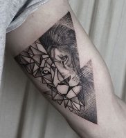 фото тату лев от 18.11.2017 №019 — tattoo lion — tattoo-photo.ru