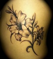 фото тату лилия от 19.11.2017 №016 — tattoo lily — tattoo-photo.ru