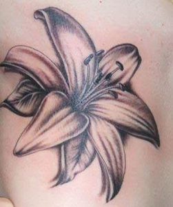 фото тату лилия от 19.11.2017 №030 - tattoo lily - tattoo-photo.ru