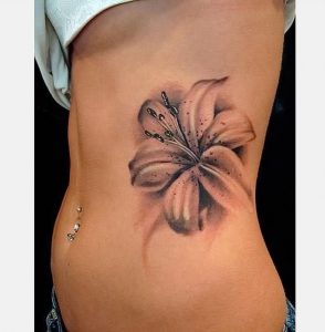фото тату лилия от 19.11.2017 №040 - tattoo lily - tattoo-photo.ru