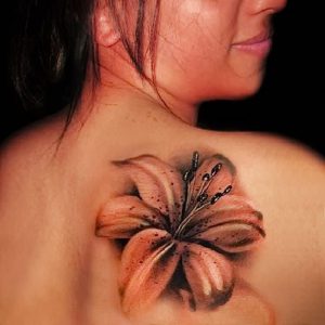 фото тату лилия от 19.11.2017 №043 - tattoo lily - tattoo-photo.ru
