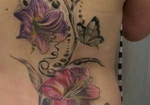 фото тату лилия от 19.11.2017 №078 - tattoo lily - tattoo-photo.ru