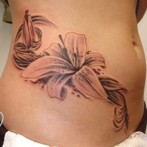 фото тату лилия от 19.11.2017 №119 - tattoo lily - tattoo-photo.ru