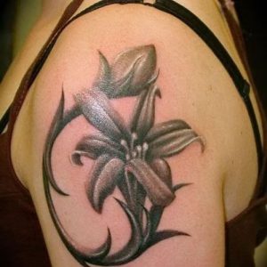 фото тату лилия от 19.11.2017 №122 - tattoo lily - tattoo-photo.ru