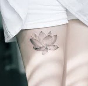 фото тату лотос от 19.11.2017 №055 - lotus tattoo - tattoo-photo.ru