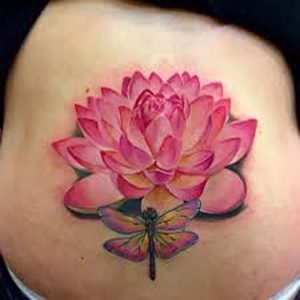 фото тату лотос от 19.11.2017 №059 - lotus tattoo - tattoo-photo.ru