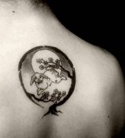 фото тату луна от 19.11.2017 №012 — tattoo moon — tattoo-photo.ru