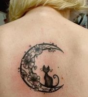 фото тату луна от 19.11.2017 №018 — tattoo moon — tattoo-photo.ru