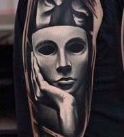 фото тату маска от 16.11.2017 №013 — tattoo mask — tattoo-photo.ru