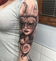 фото тату маска от 16.11.2017 №014 — tattoo mask — tattoo-photo.ru